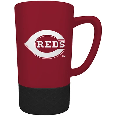 Cincinnati Reds Team Logo 16oz. Laser Etched Jump Mug