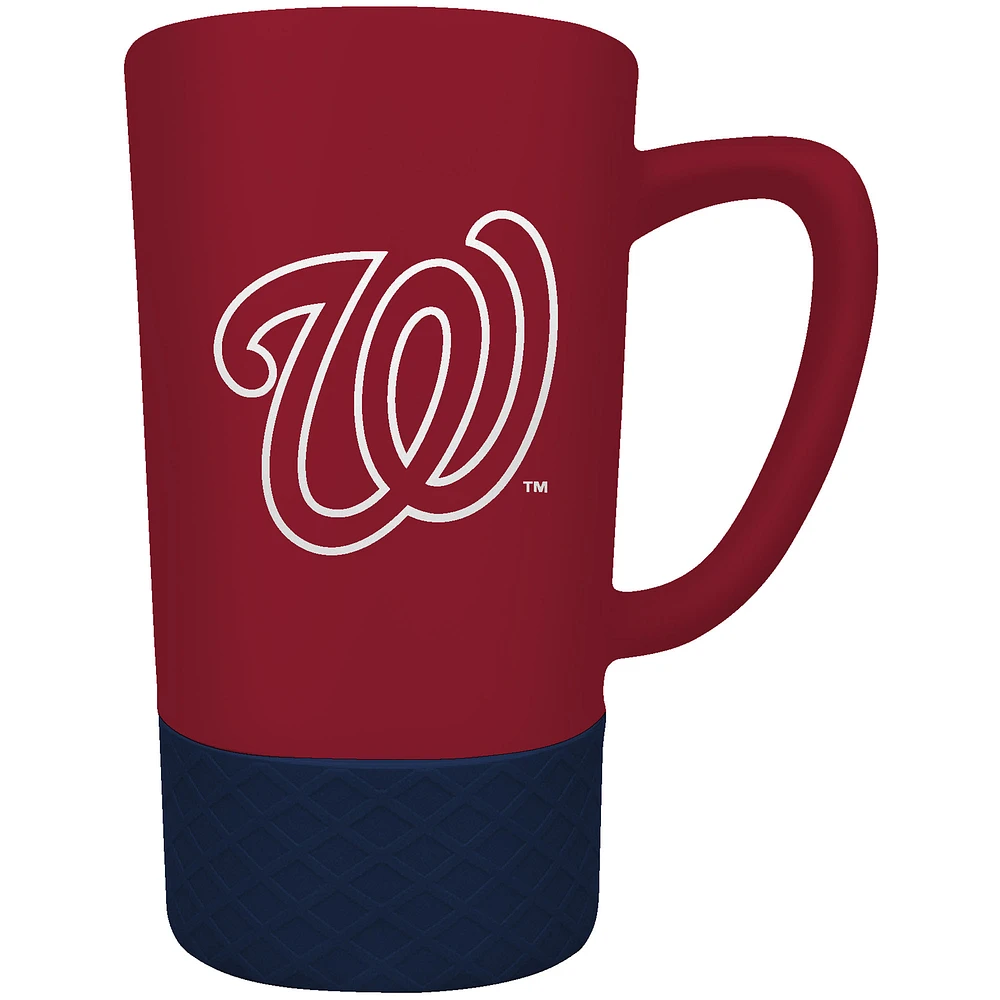 Washington Nationals Team Logo 16oz. Laser Etched Jump Mug