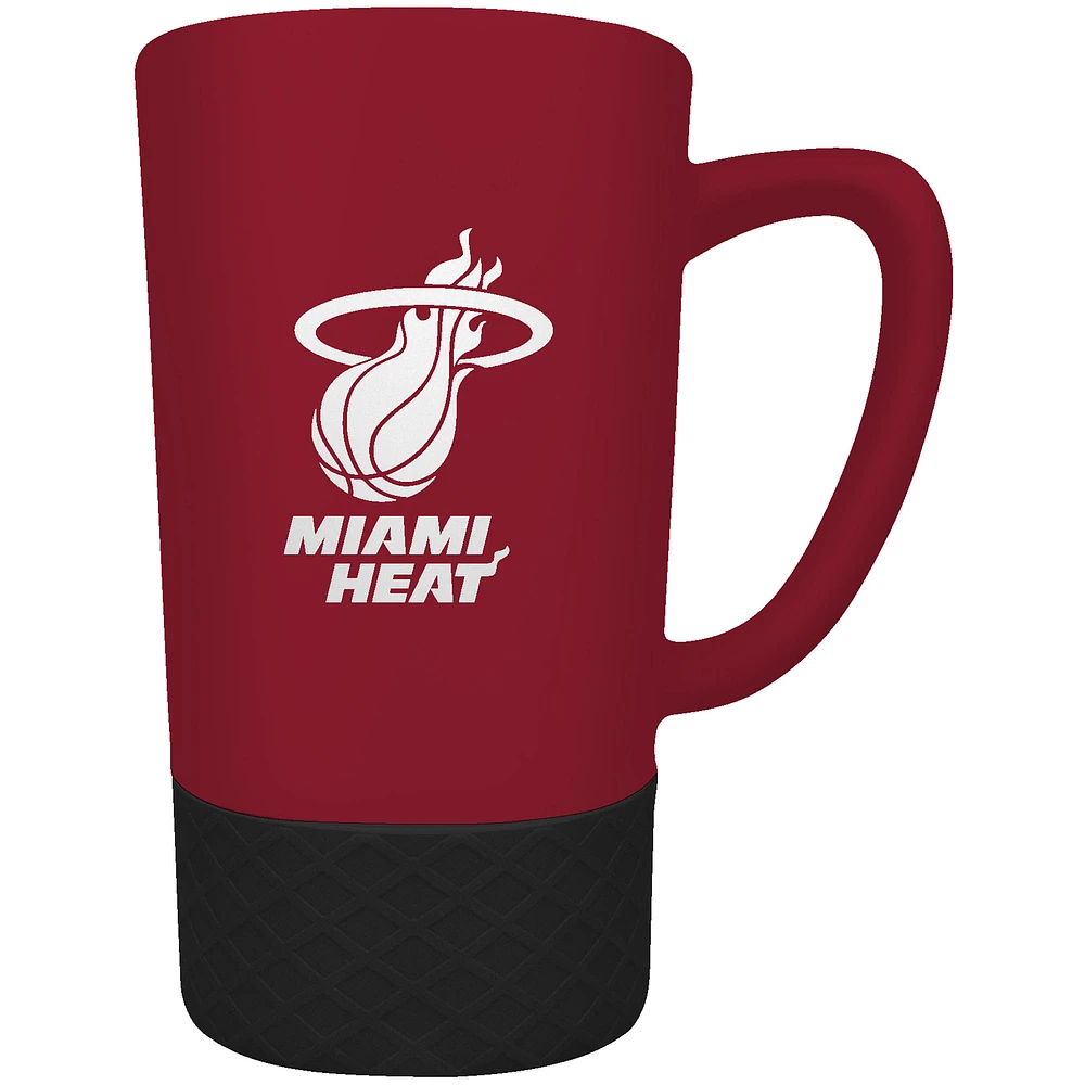Miami Heat Team Logo 16oz. Laser Etched Jump Mug