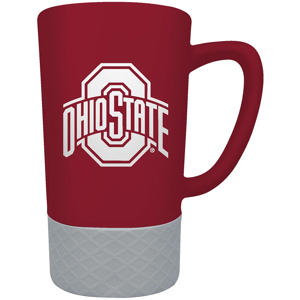 Ohio State Buckeyes Team Logo 16oz. Laser Etched Jump Mug