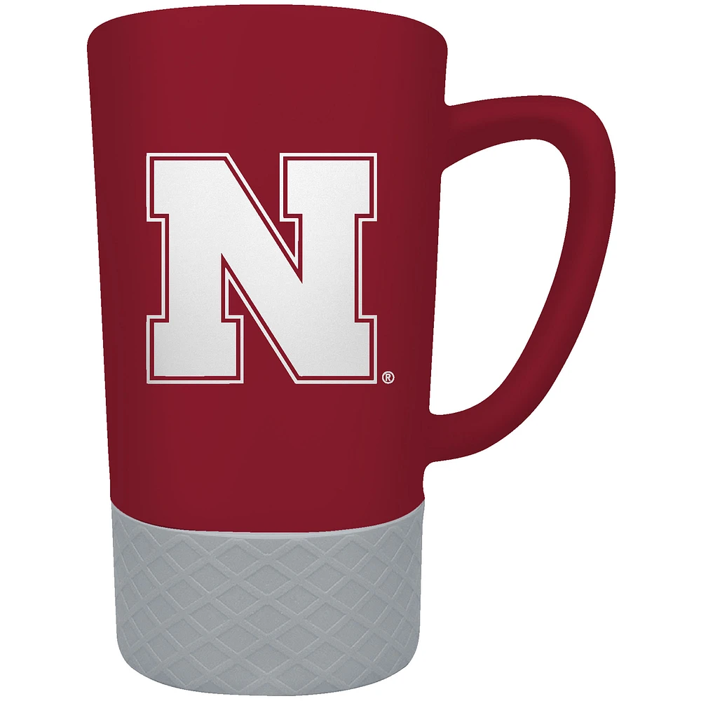 Nebraska Huskers Team Logo 16oz. Laser Etched Jump Mug