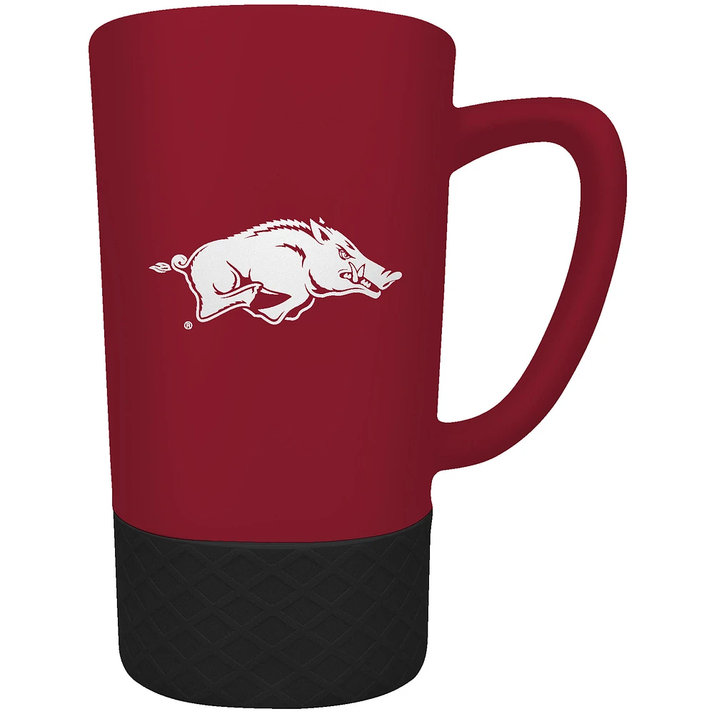 Arkansas Razorbacks Team Logo 16oz. Laser Etched Jump Mug