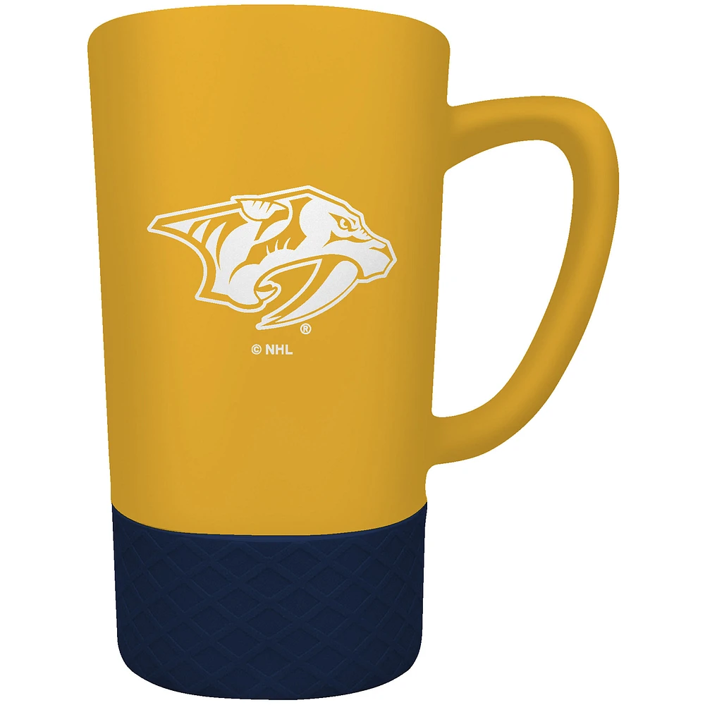 Nashville Predators Team Logo 16oz. Laser Etched Jump Mug