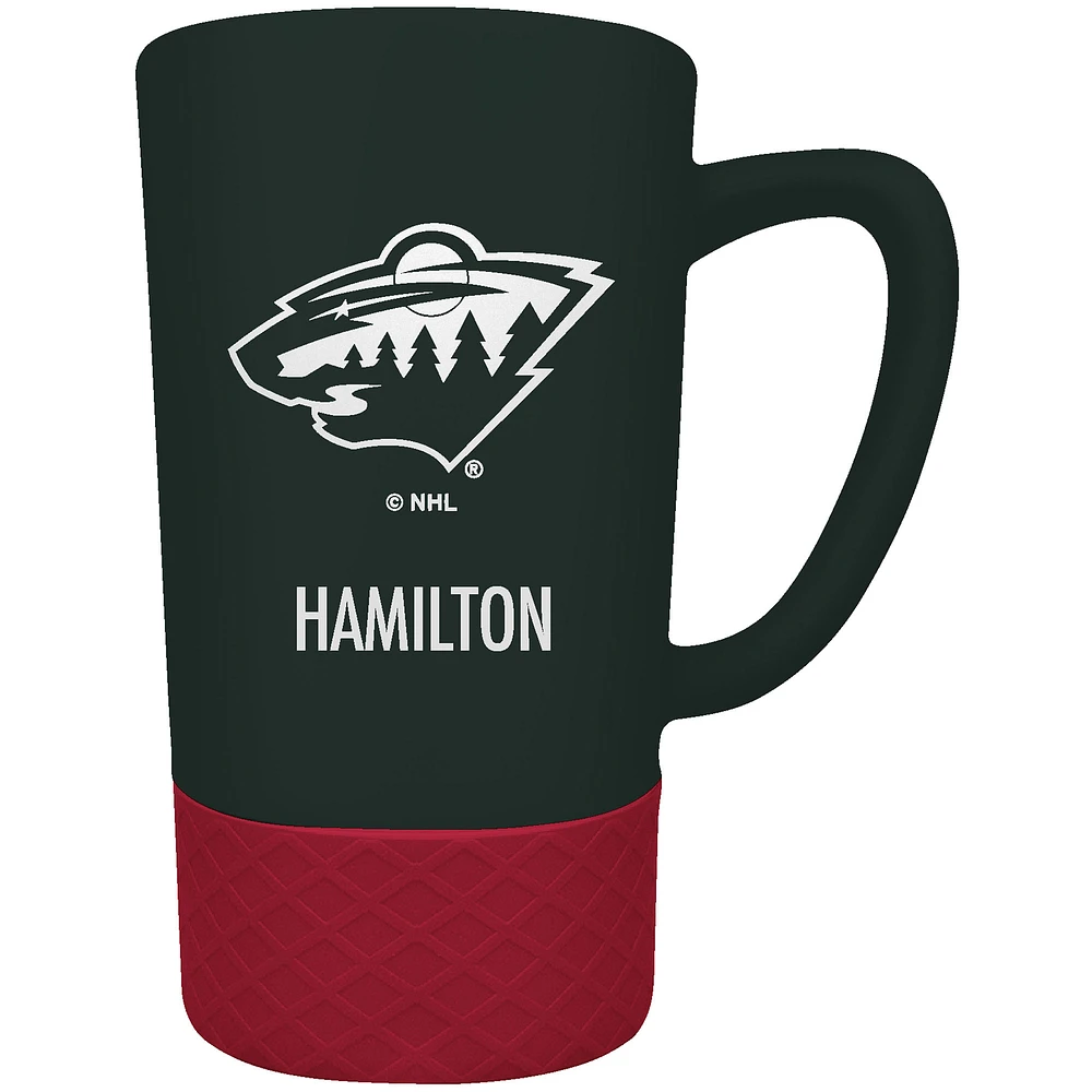 Minnesota Wild Team Logo 16oz. Personalized Laser Etched Jump Mug