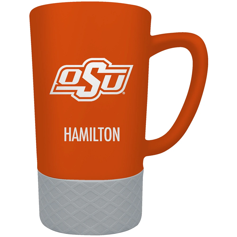 Oklahoma State Cowboys Team Logo 16oz. Personalized Laser Etched Jump Mug