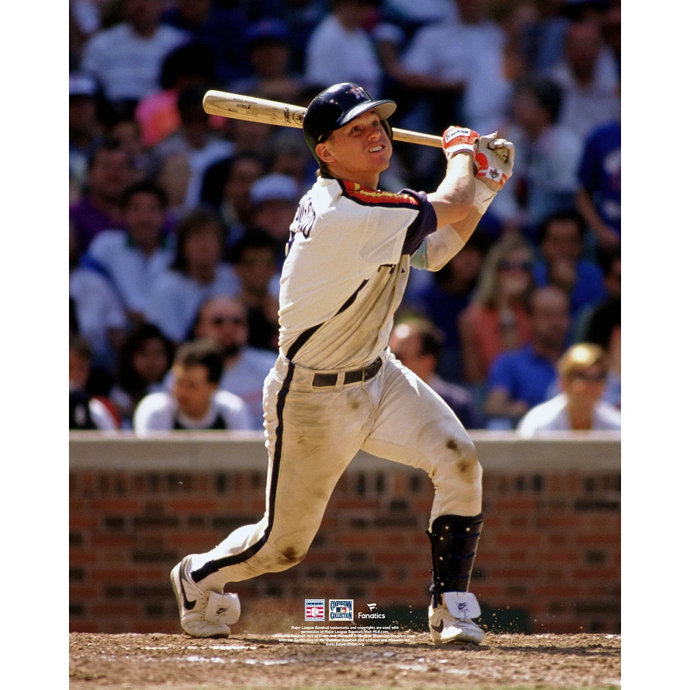 Craig Biggio Houston Astros Unsigned Follows Through on a Swing Photograph