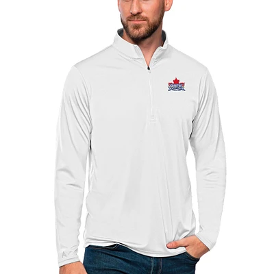Men's Antigua Toronto Rock Tribute Quarter-Zip Pullover Top