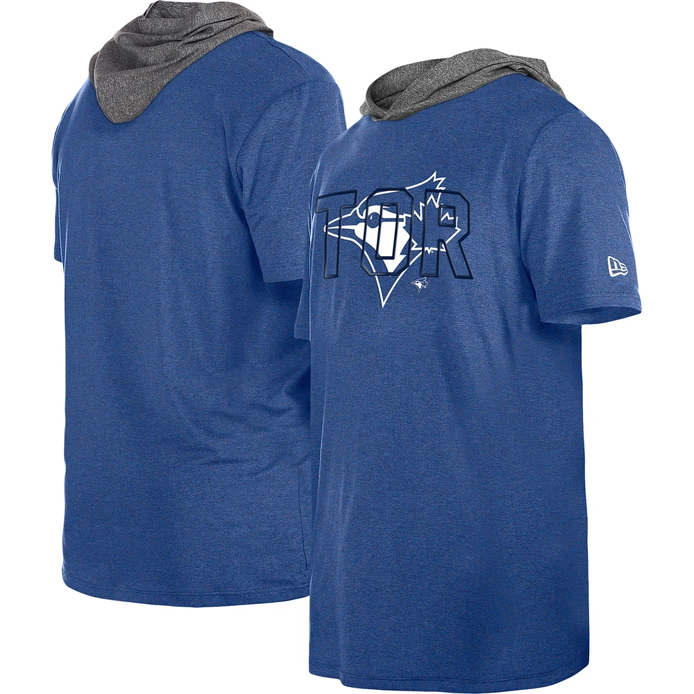 Men's New Era Royal Toronto Blue Jays Team Hoodie T-Shirt