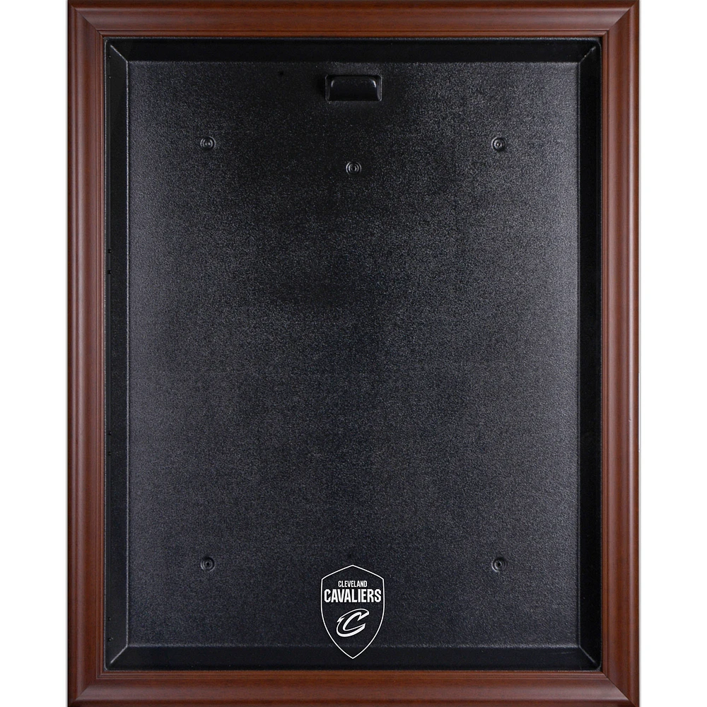 Cleveland Cavaliers Brown Framed Logo Jersey Display Case