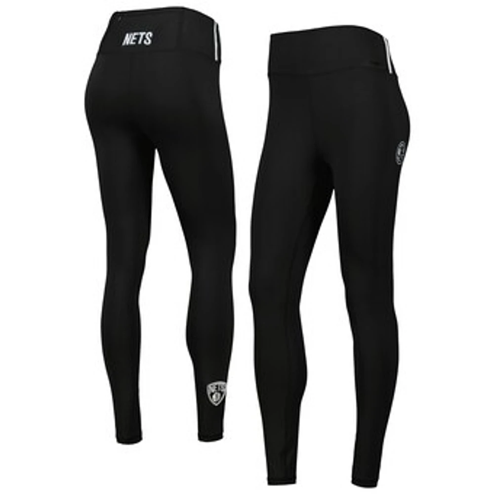 Women's Pro Standard Black Brooklyn Nets Classics Lux Leggings