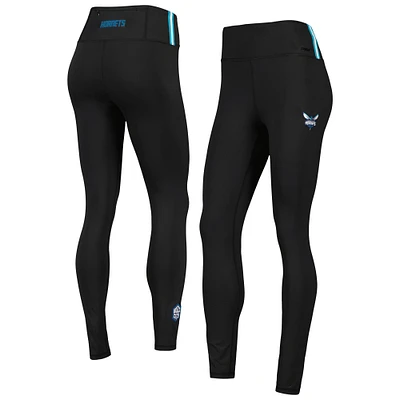 Women's Pro Standard Black Charlotte Hornets Classics Lux Leggings