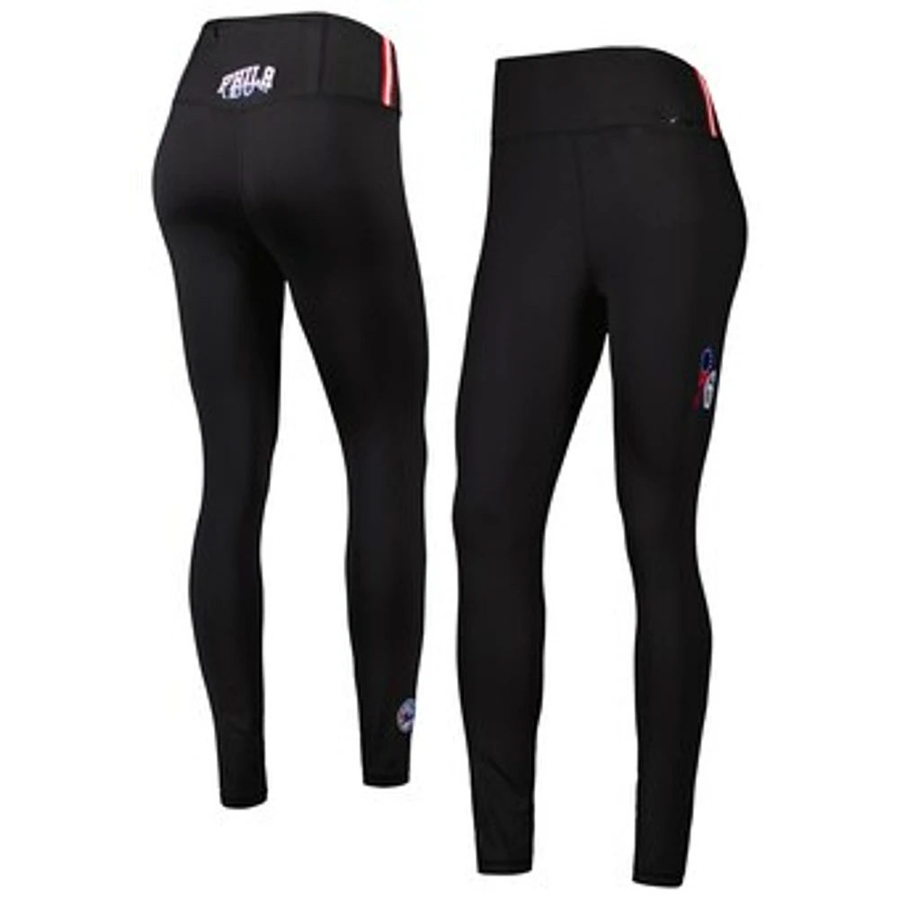 Women's Pro Standard Black Philadelphia 76ers Classics Lux Leggings