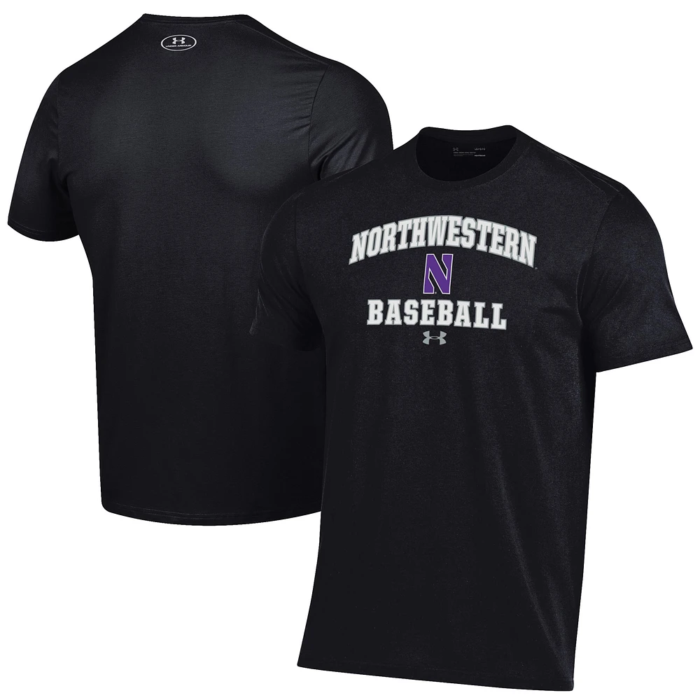Men's Under Armour Northwestern Wildcats Baseball Performance T-Shirt