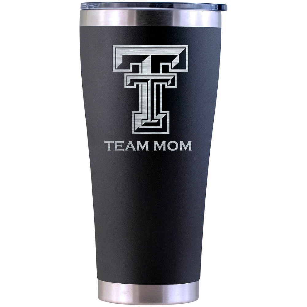 Texas Tech Red Raiders Personalized 30oz. Laser Etched Black Tumbler