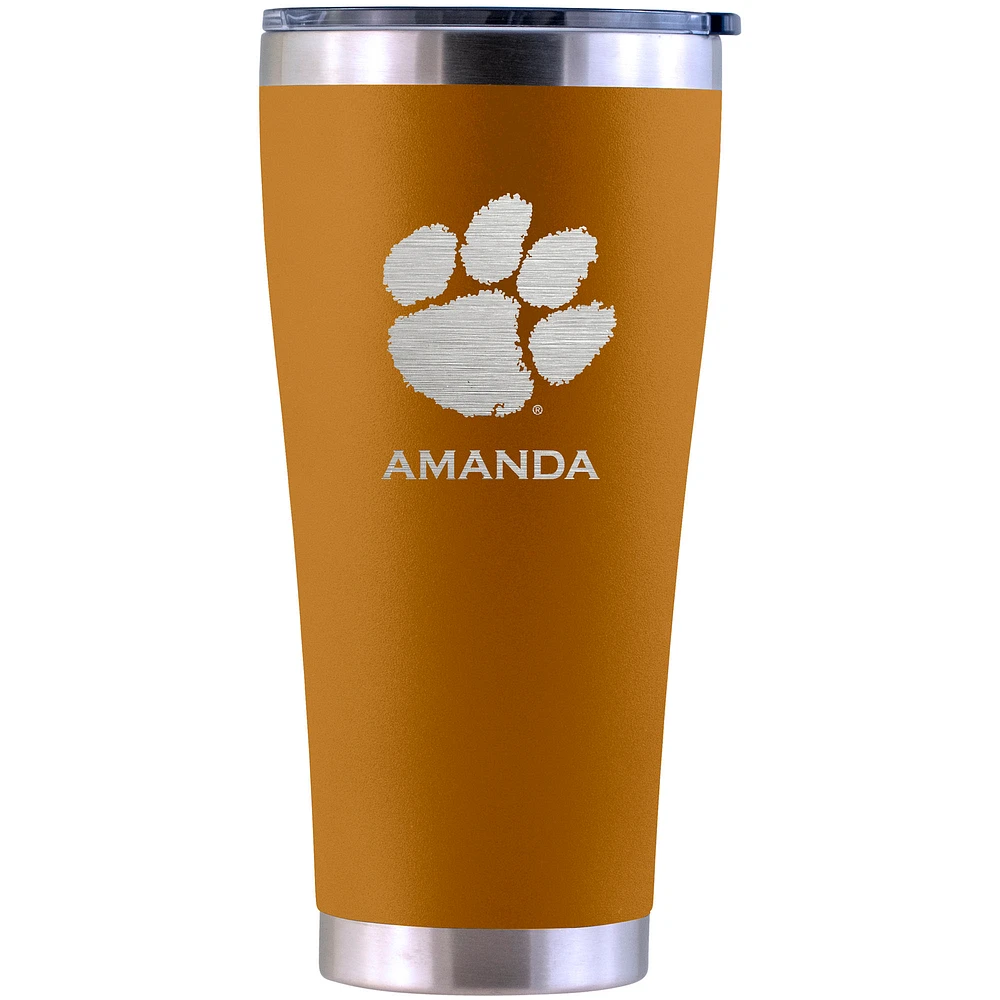 Clemson Tigers Personalized 30oz. Laser Etched Canyon Tumbler