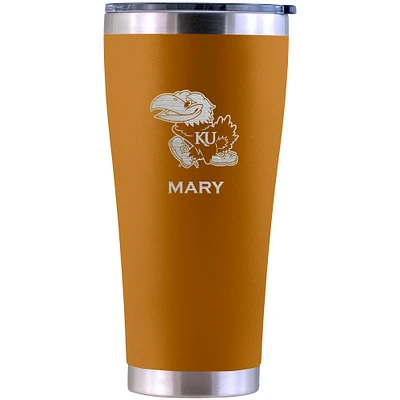 Kansas Jayhawks Personalized 30oz. Laser Etched Canyon Tumbler
