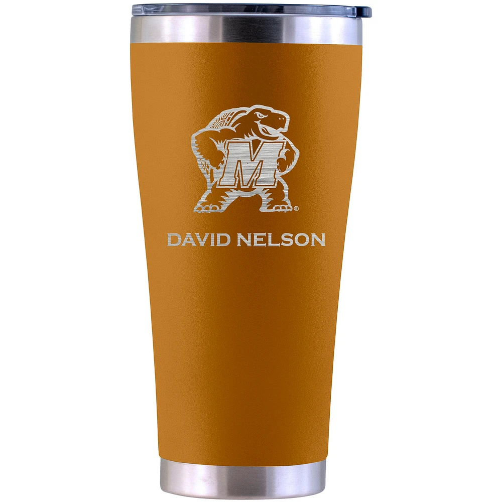 Maryland Terrapins Personalized 30oz. Laser Etched Canyon Tumbler