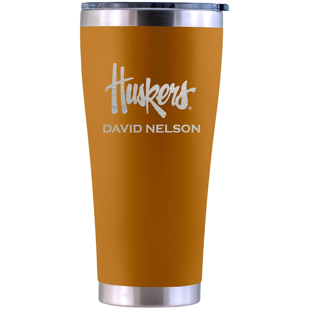 Nebraska Huskers Personalized 30oz. Laser Etched Canyon Tumbler