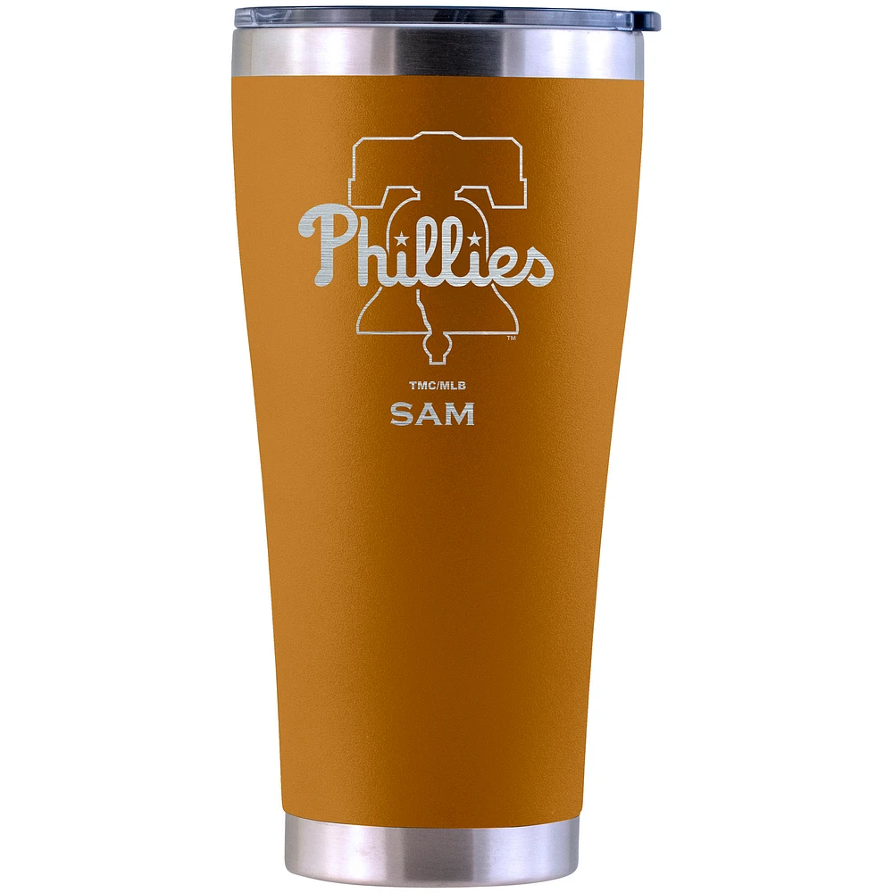 Philadelphia Phillies Personalized 30oz. Laser Etched Canyon Tumbler