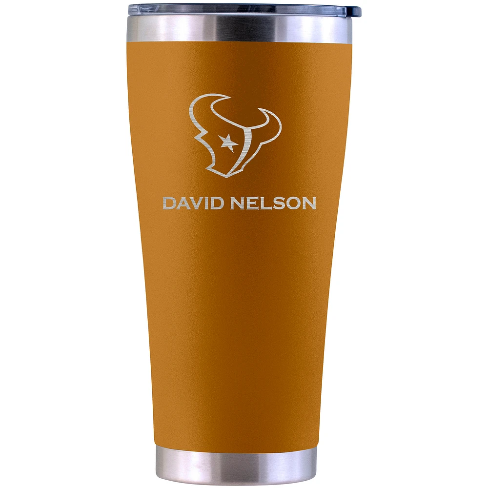 Houston Texans Personalized 30oz. Laser Etched Canyon Tumbler