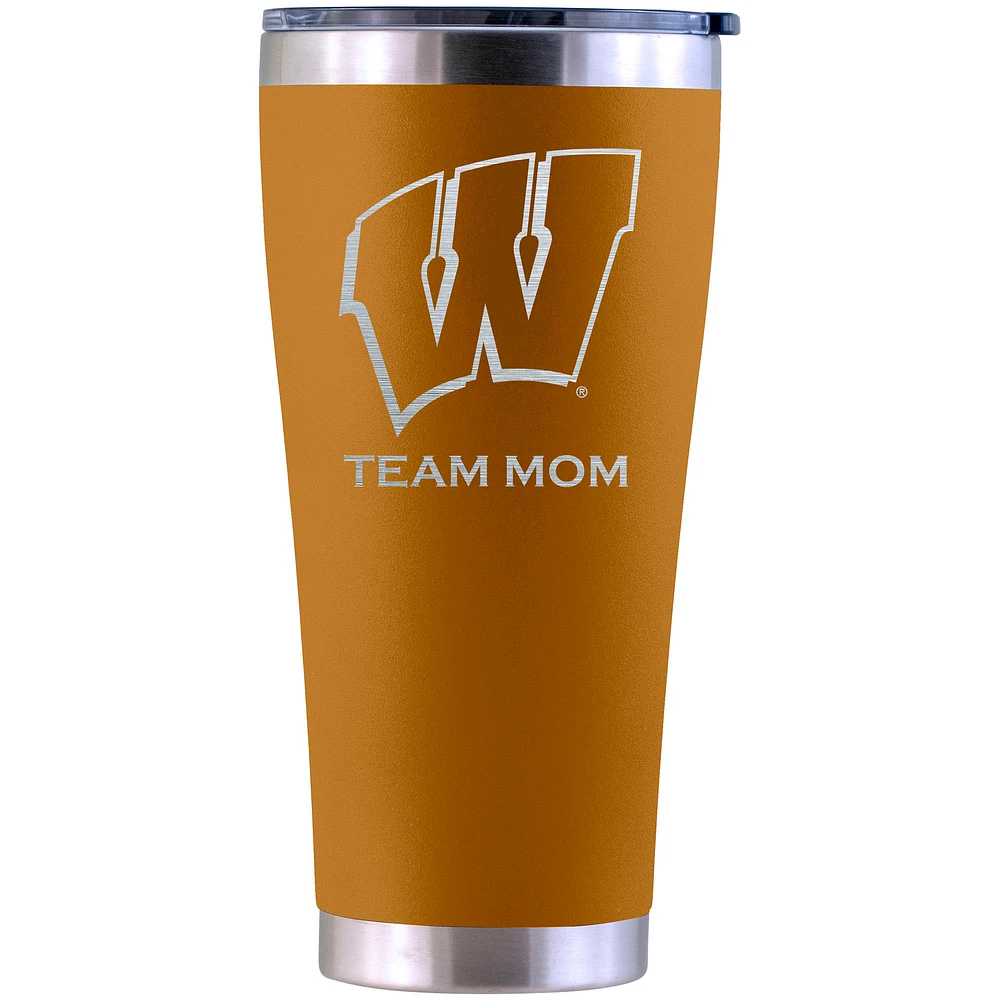 Wisconsin Badgers Personalized 30oz. Laser Etched Canyon Tumbler