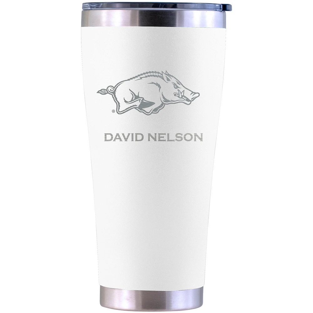 Arkansas Razorbacks Personalized 30oz. Laser Etched Tumbler