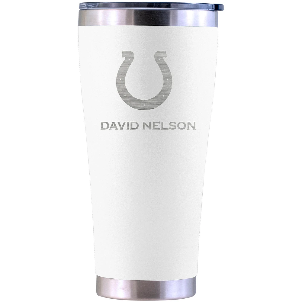 Indianapolis Colts Personalized 30oz. Laser Etched Tumbler