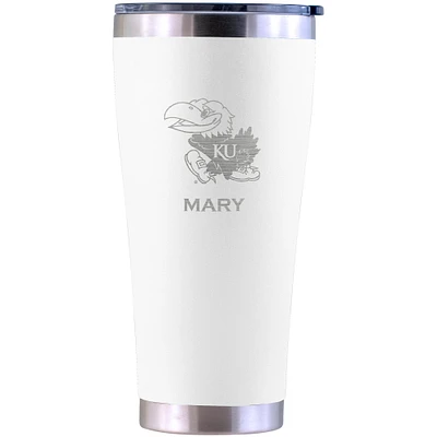 Kansas Jayhawks Personalized 30oz. Laser Etched Tumbler