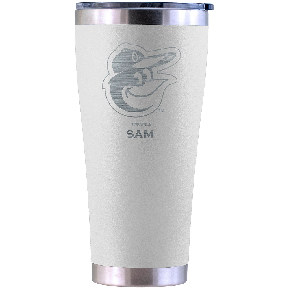 Baltimore Orioles Personalized 30oz. Laser Etched Tumbler