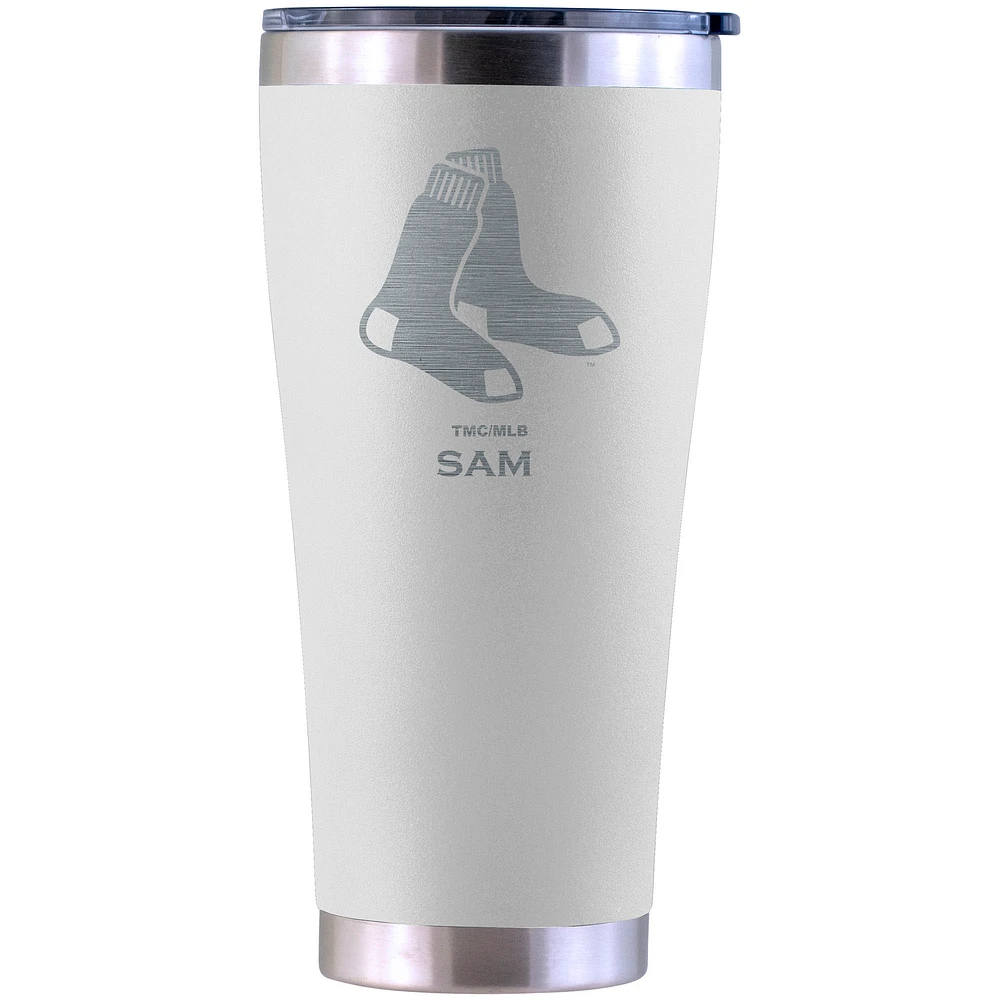 Boston Red Sox Personalized 30oz. Laser Etched Tumbler