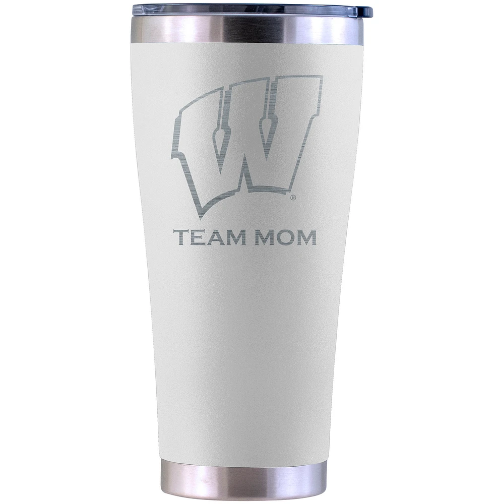 Wisconsin Badgers Personalized 30oz. Laser Etched Tumbler