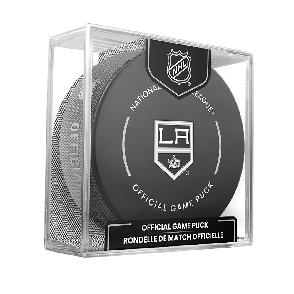 Inglasco Los Angeles Kings 2022-23 Season Official Game Puck