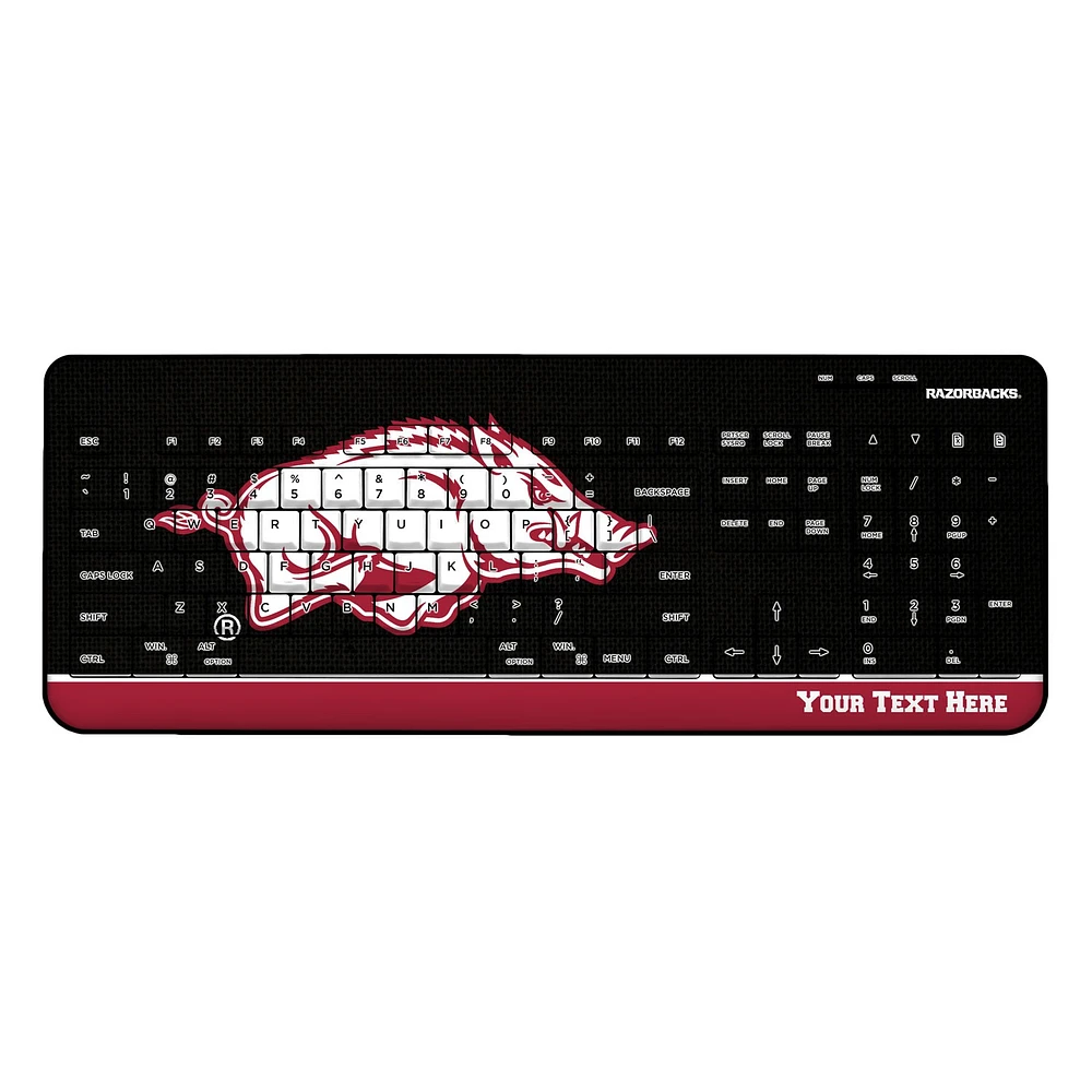 Arkansas Razorbacks Personalized Wireless Keyboard