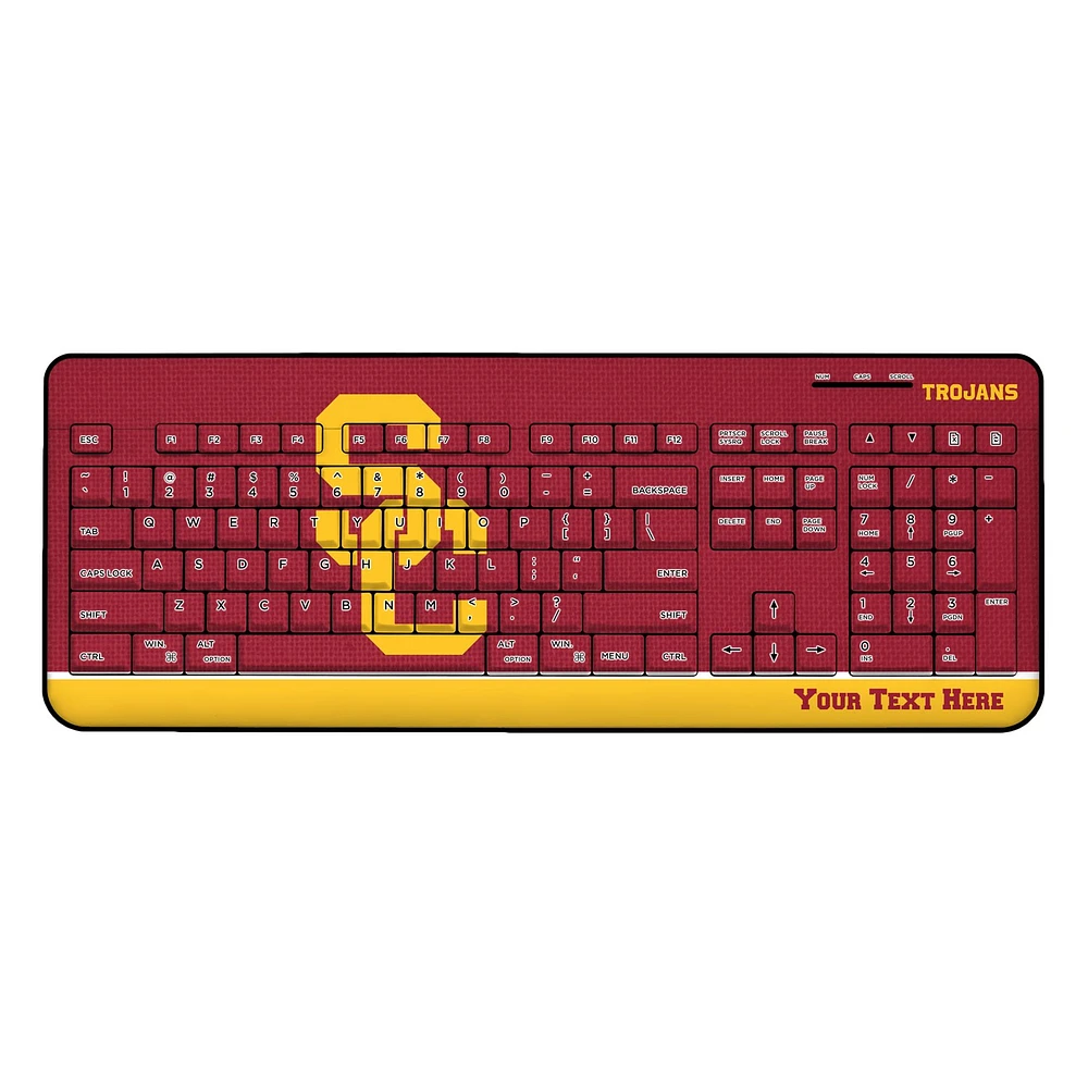 USC Trojans Personalized Wireless Keyboard