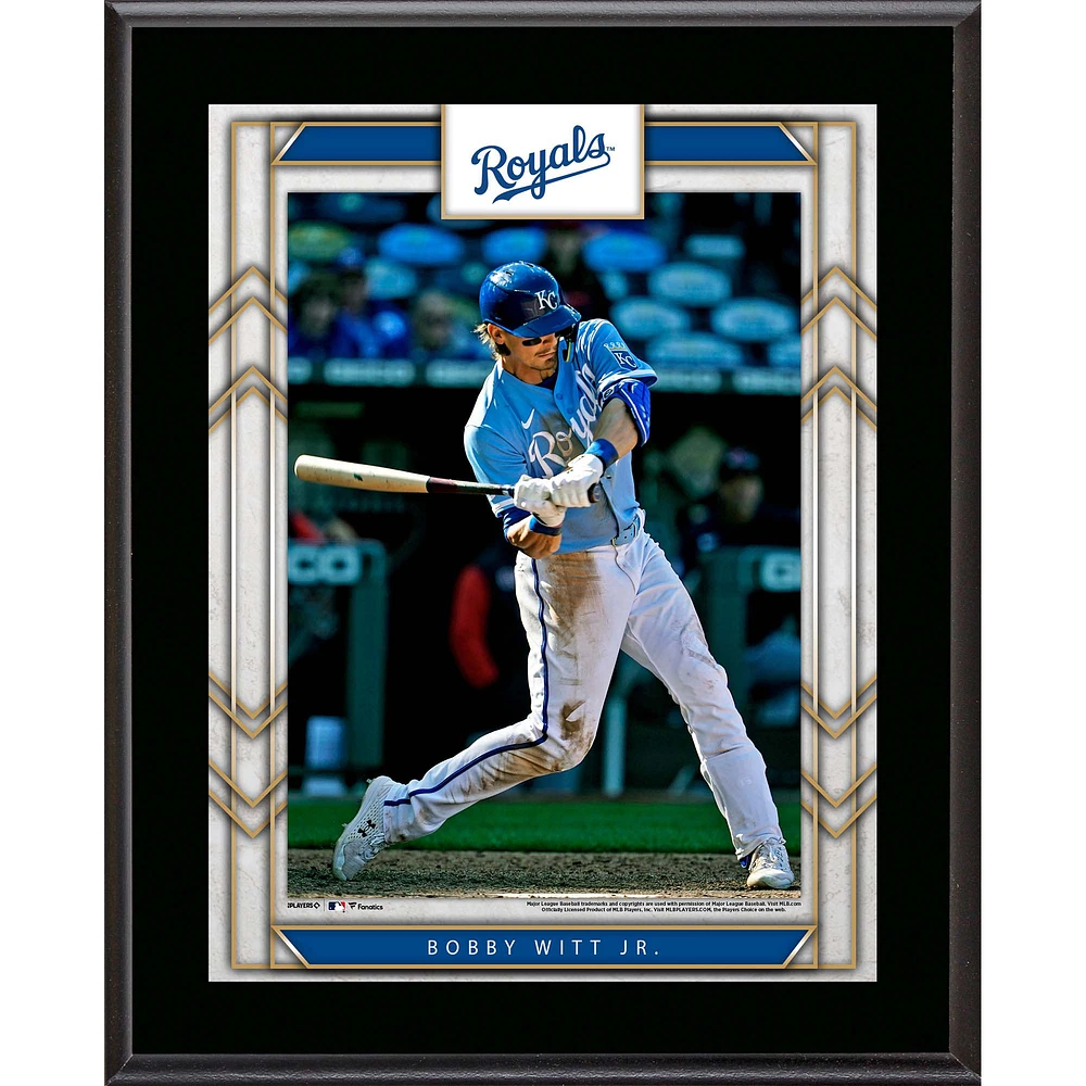 Bobby Witt Jr. Kansas City Royals Framed 10.5" x 13" Sublimated Player Plaque