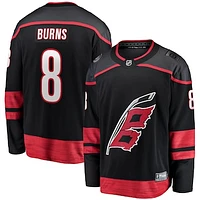 Men's Fanatics Brent Burns Black Carolina Hurricanes Home Breakaway Player Jersey