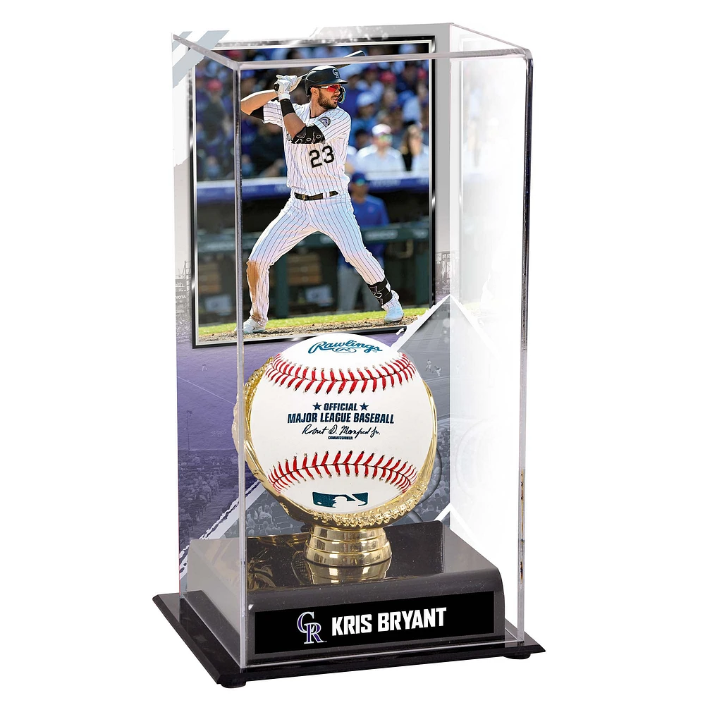 Kris Bryant Colorado Rockies Gold Glove Display Case with Image