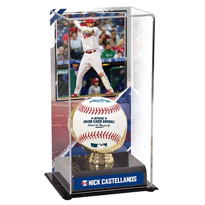 Nick Castellanos Philadelphia Phillies Gold Glove Display Case with Image