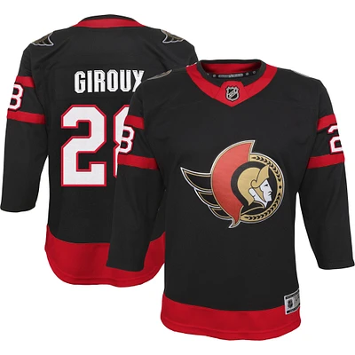 Claude Giroux Black Ottawa Senators 2020/21 Home Premier Player Jersey
