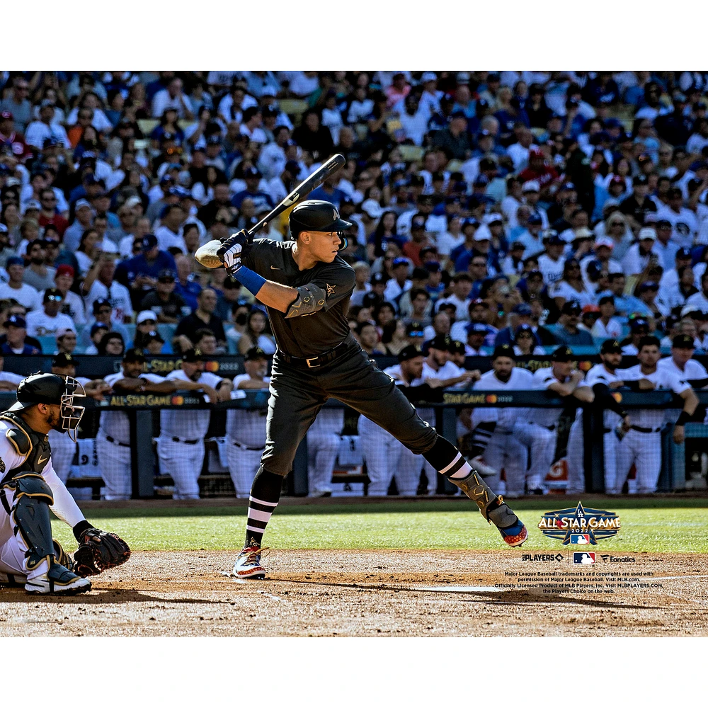 Aaron Judge New York Yankees Unsigned Prepares to Bat the 2022 MLB All-Star Game Photograph