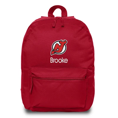 New Jersey Devils Personalized Backpack