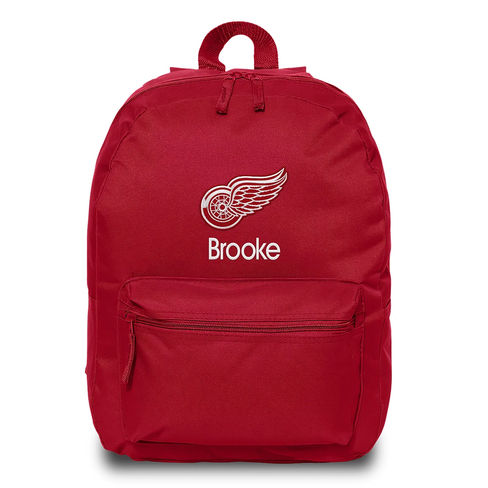 Detroit Red Wings Personalized Backpack
