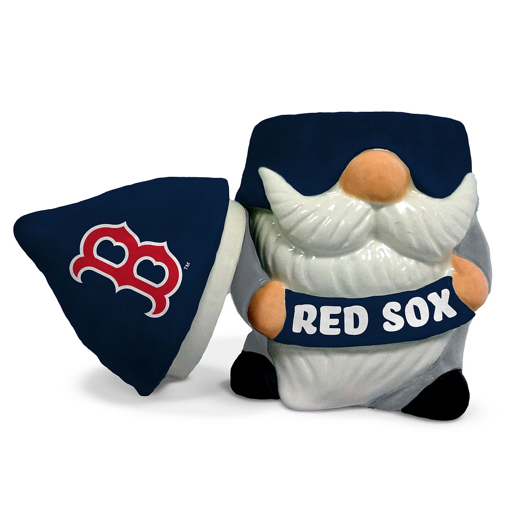 Boston Red Sox 12.5oz. Holiday Gnome Ceramic Candle