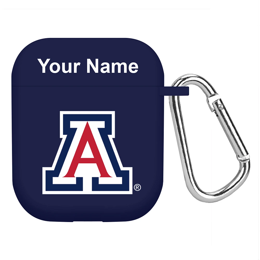 Navy Arizona Wildcats Personalized AirPods Case Cover
