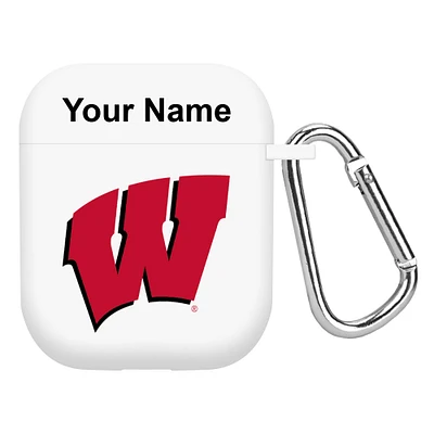 Wisconsin Badgers Personalized AirPods Case Cover