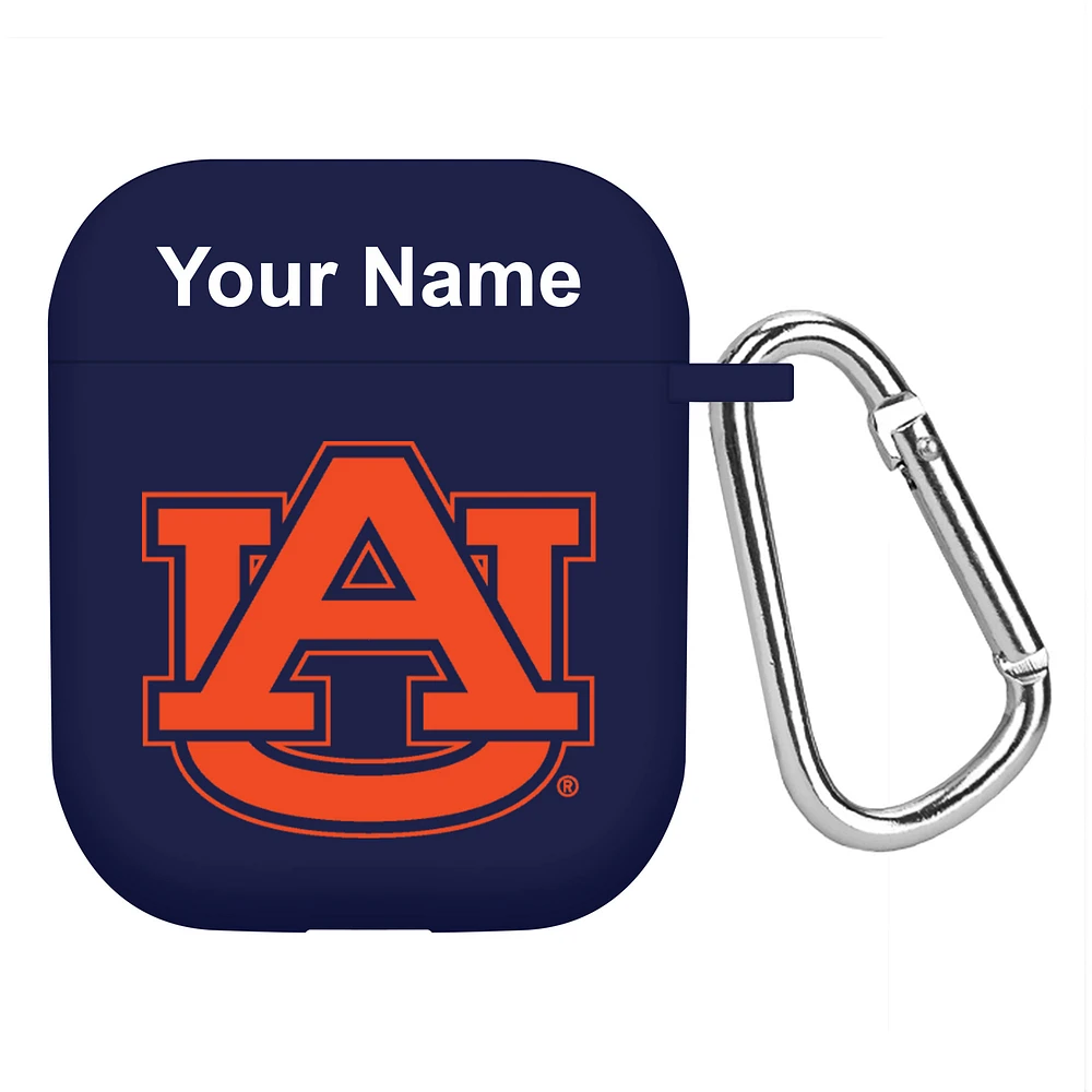 Navy Auburn Tigers Personalized AirPods Case Cover