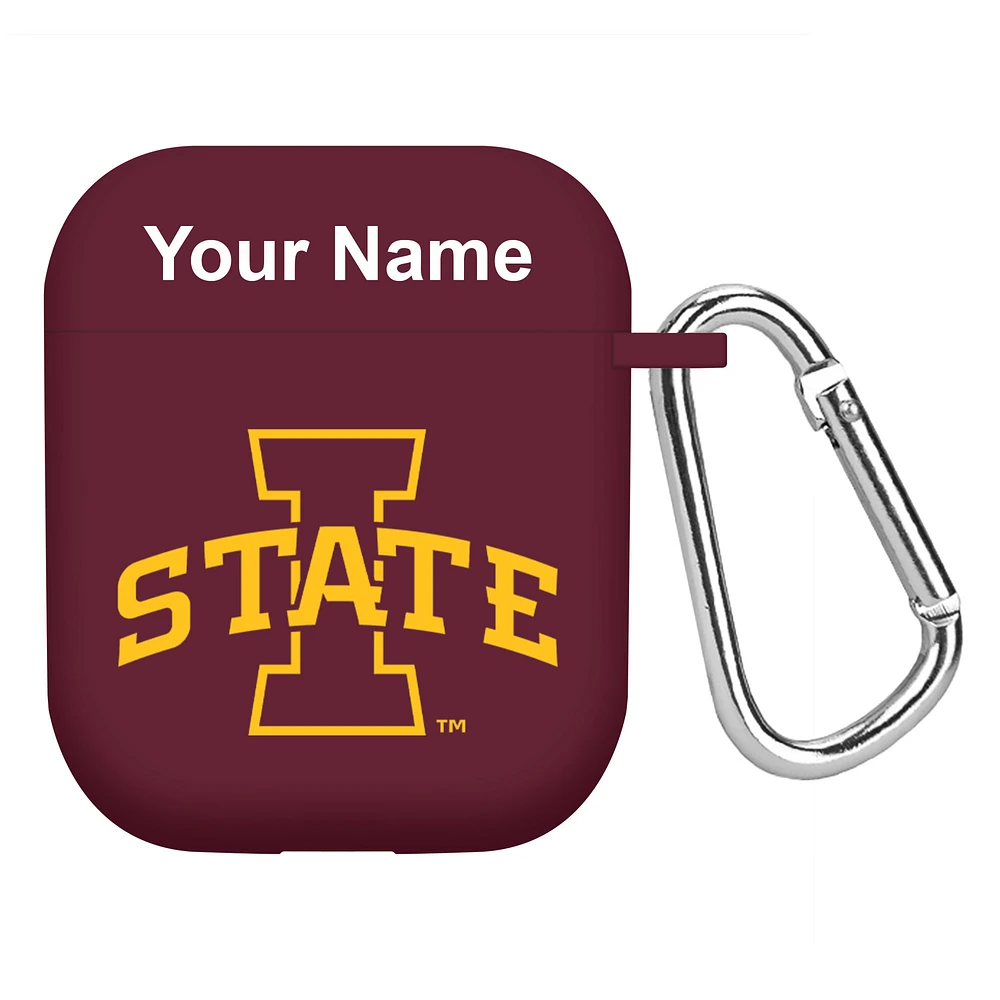 Cardinal Iowa State Cyclones Personalized AirPods Case Cover