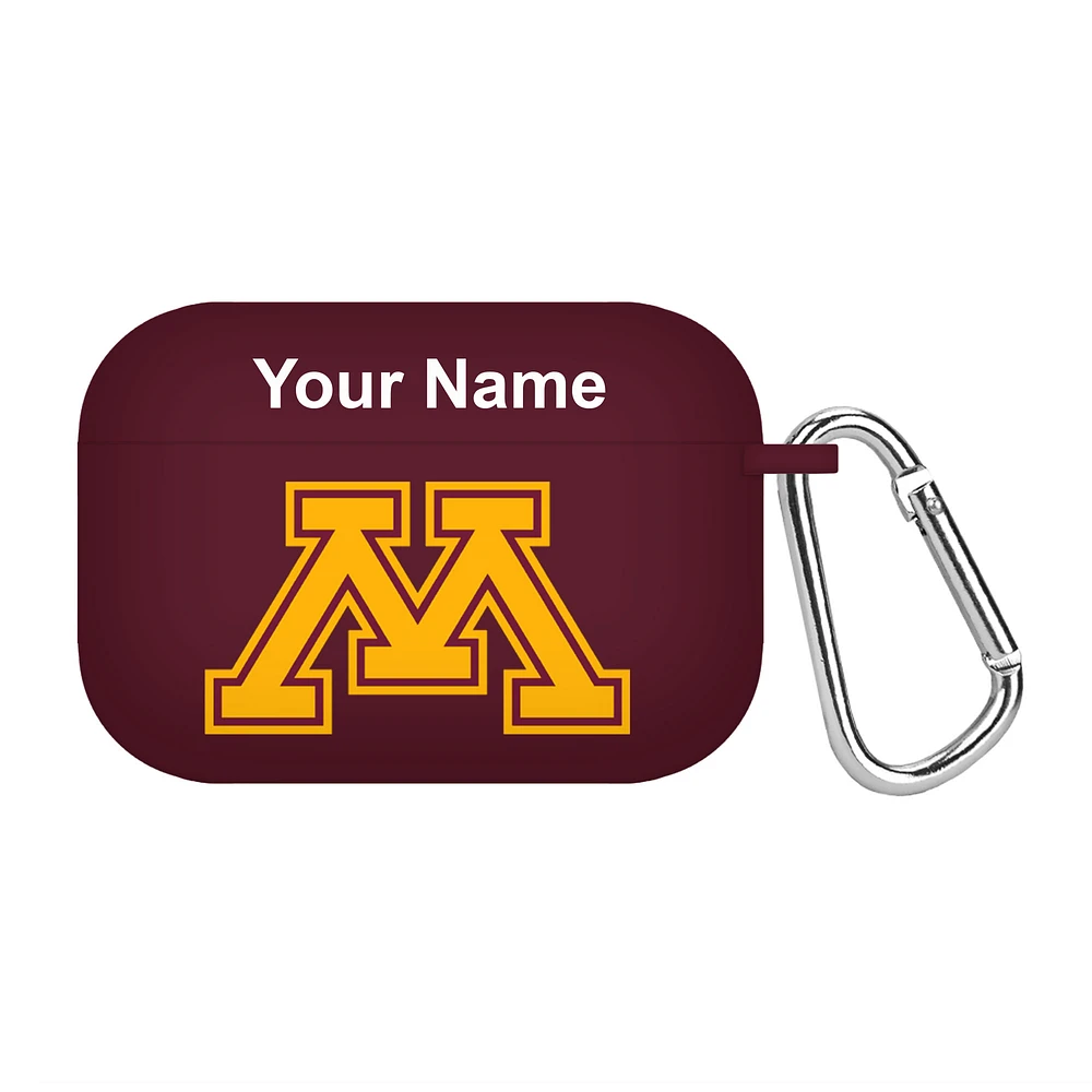 Maroon Minnesota Golden Gophers Personalized AirPods Pro Case Cover
