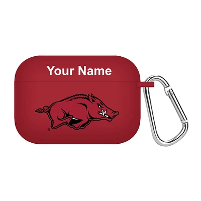Cardinal Arkansas Razorbacks Personalized AirPods Pro Case Cover