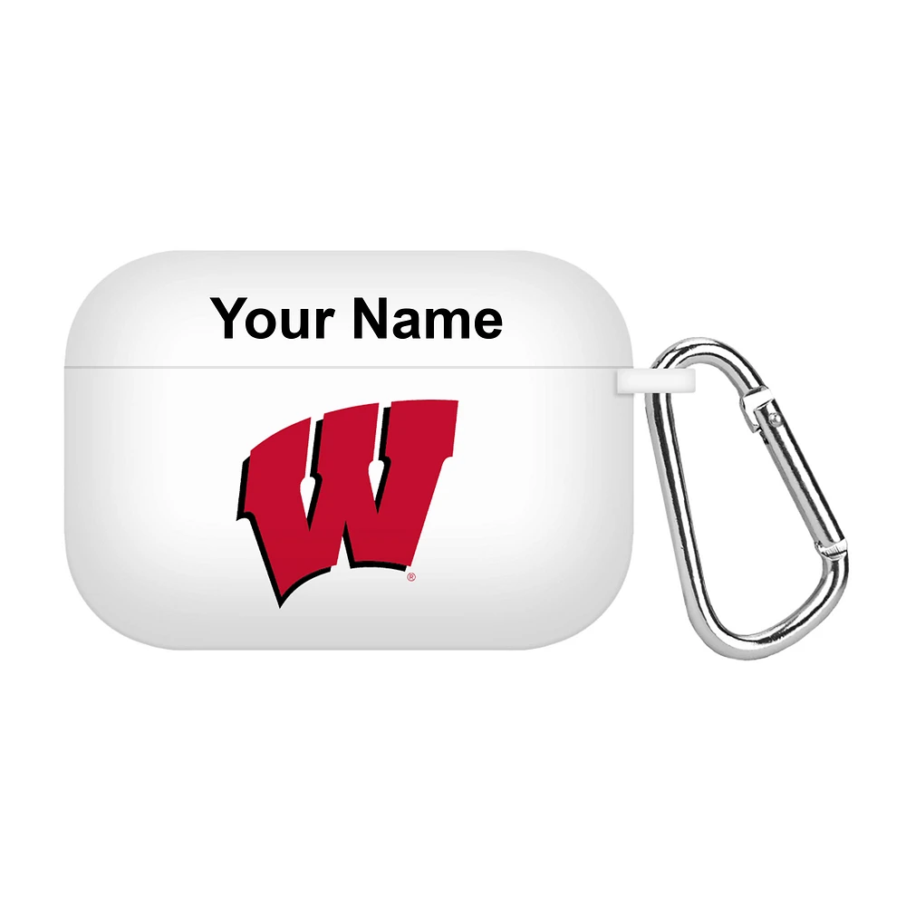 Wisconsin Badgers Personalized AirPods Pro Case Cover